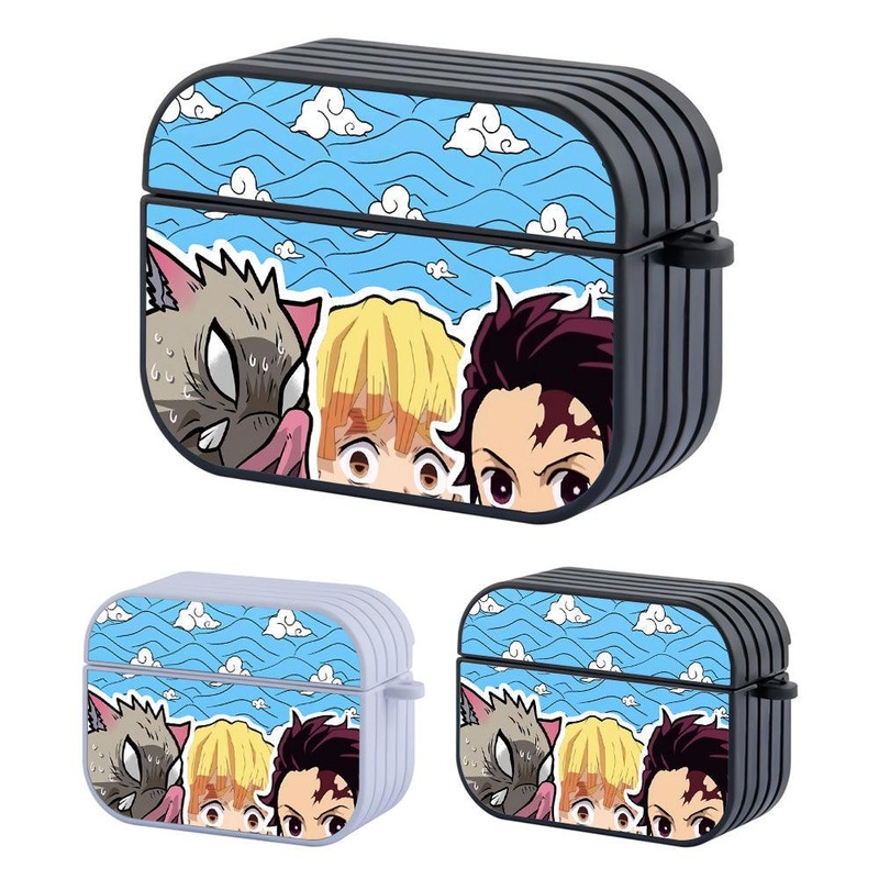 Demon Slayer Spying Mode Hard Plastic Case Cover For Apple Airpods Pro