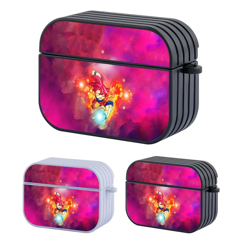 Dragon Ball Z Catch The Light Logo Hard Plastic Case Cover For Apple Airpods Pro