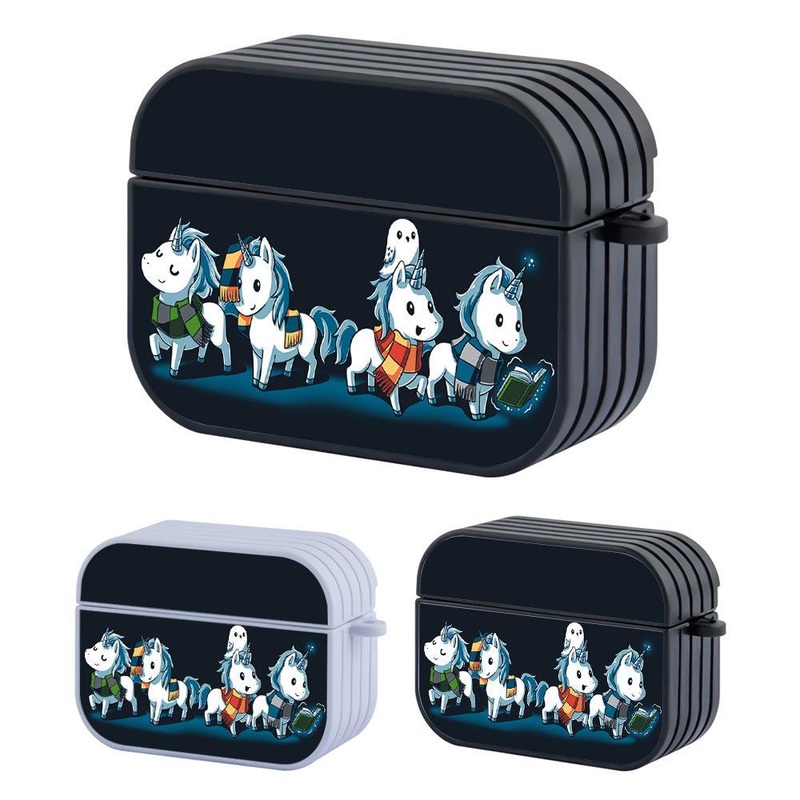 Harry Potter Magical Unicorns Hard Plastic Case Cover For Apple Airpods Pro