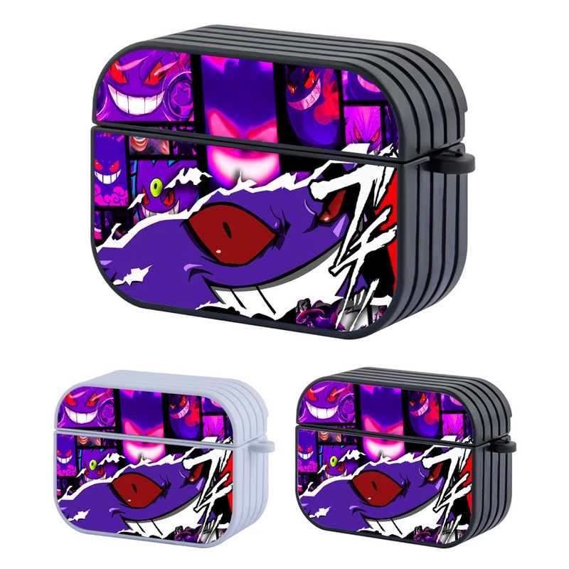 Pokemon Gengar Comic Sense Hard Plastic Case Cover For Apple Airpods Pro