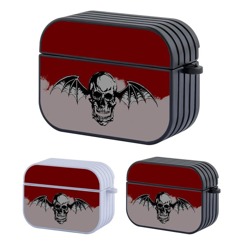 Avenged Sevenfold Logo Band Logo Hard Plastic Case Cover For Apple Airpods Pro
