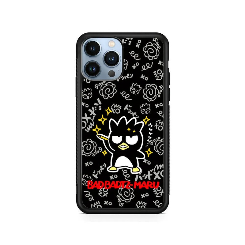 Badtz Maru Sanrio Black iPhone 13 Pro Max Case
