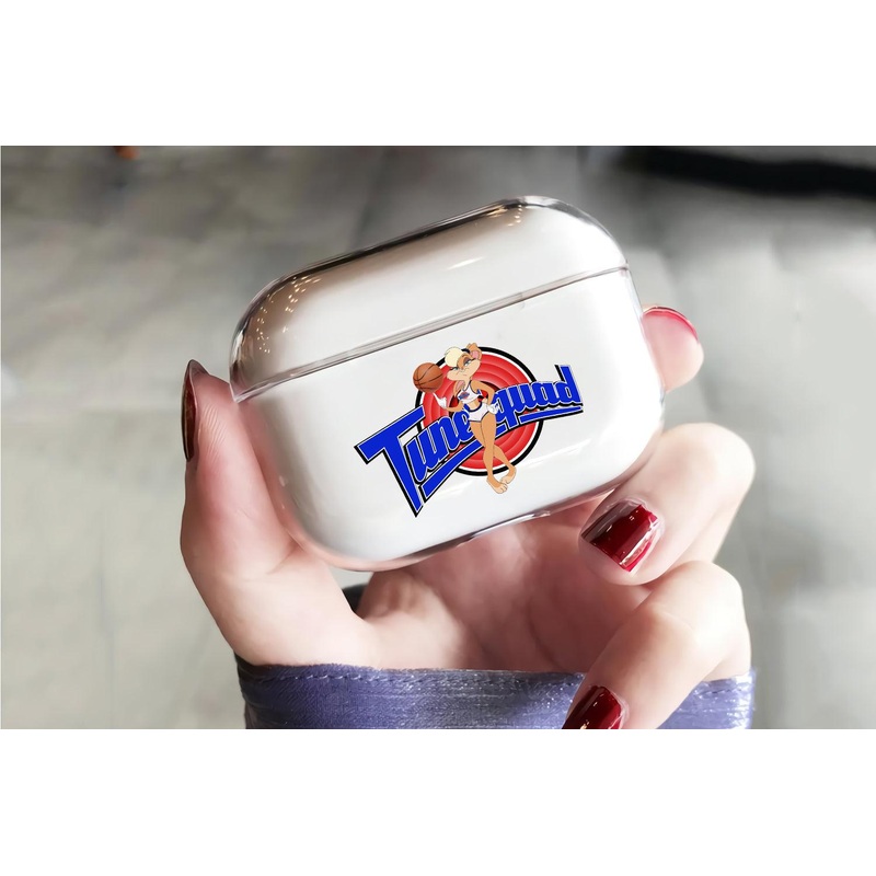 Looney Tunes Squad with Lola Bunny Protective Clear Case Cover For Apple Airpod Pro