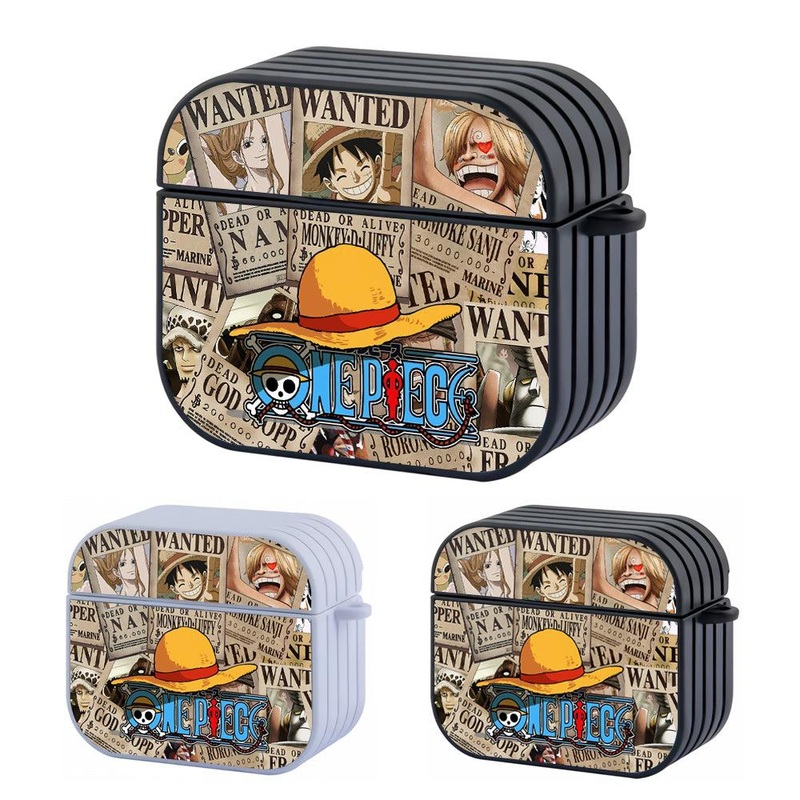 One Piece Art of Being Pirates Hard Plastic Case Cover For Apple Airpods 3