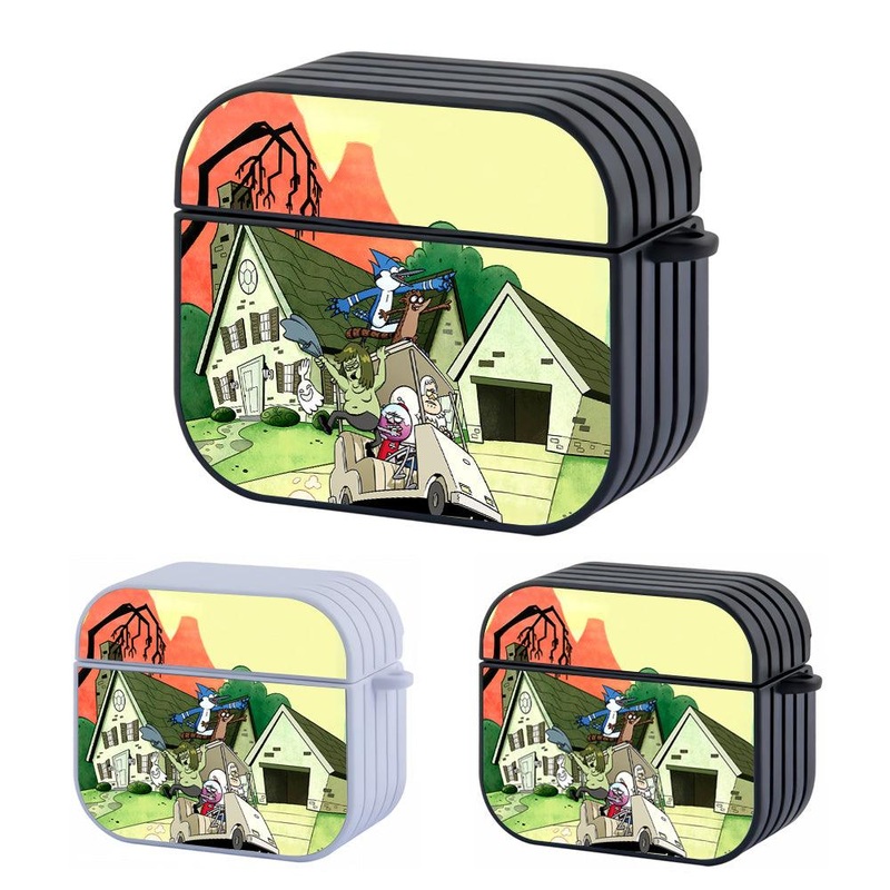 Regular Show The Aimless Journey Hard Plastic Case Cover For Apple Airpods 3