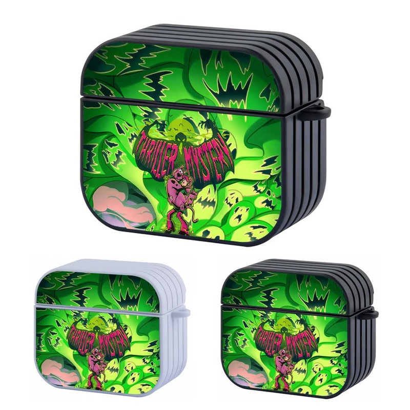 Scooby Doo Scary Thriller Mystery Hard Plastic Case Cover For Apple Airpods 3