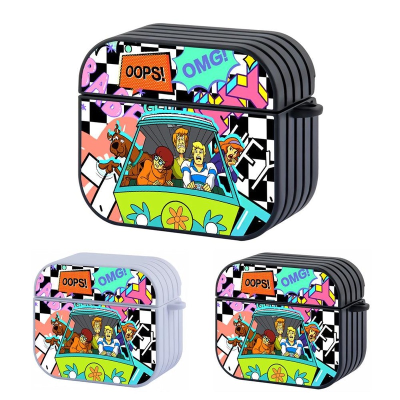 Scooby Doo Time to Drive Fast Hard Plastic Case Cover For Apple Airpods 3