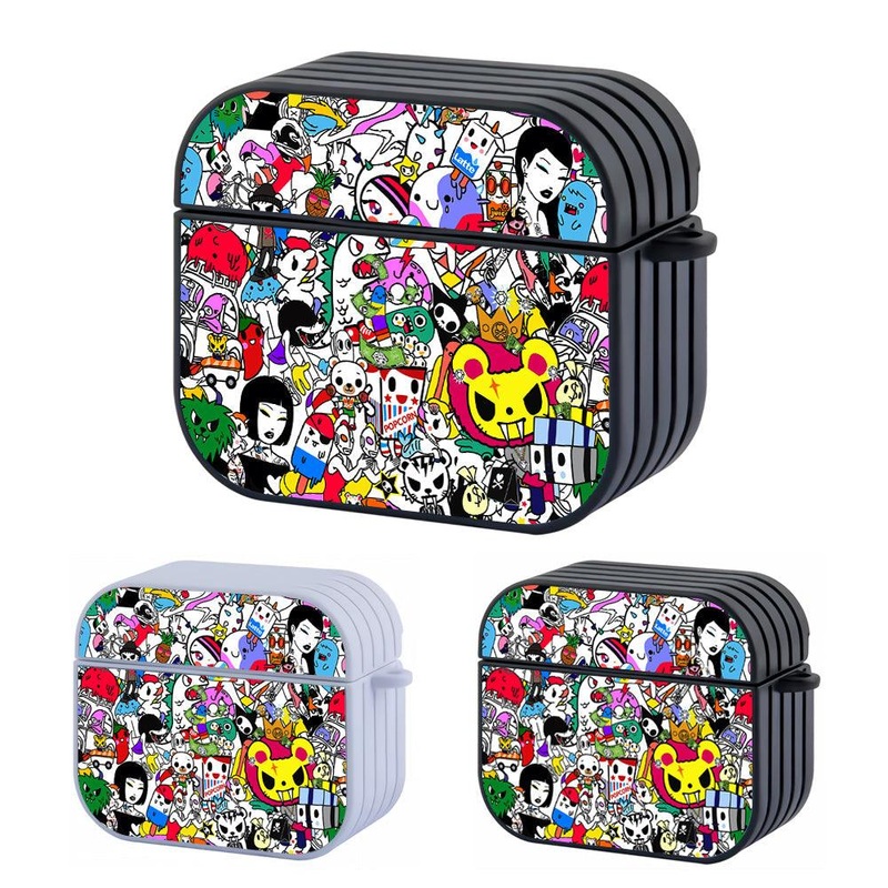 Tokidoki Shopping Spend Money Hard Plastic Case Cover For Apple Airpods 3