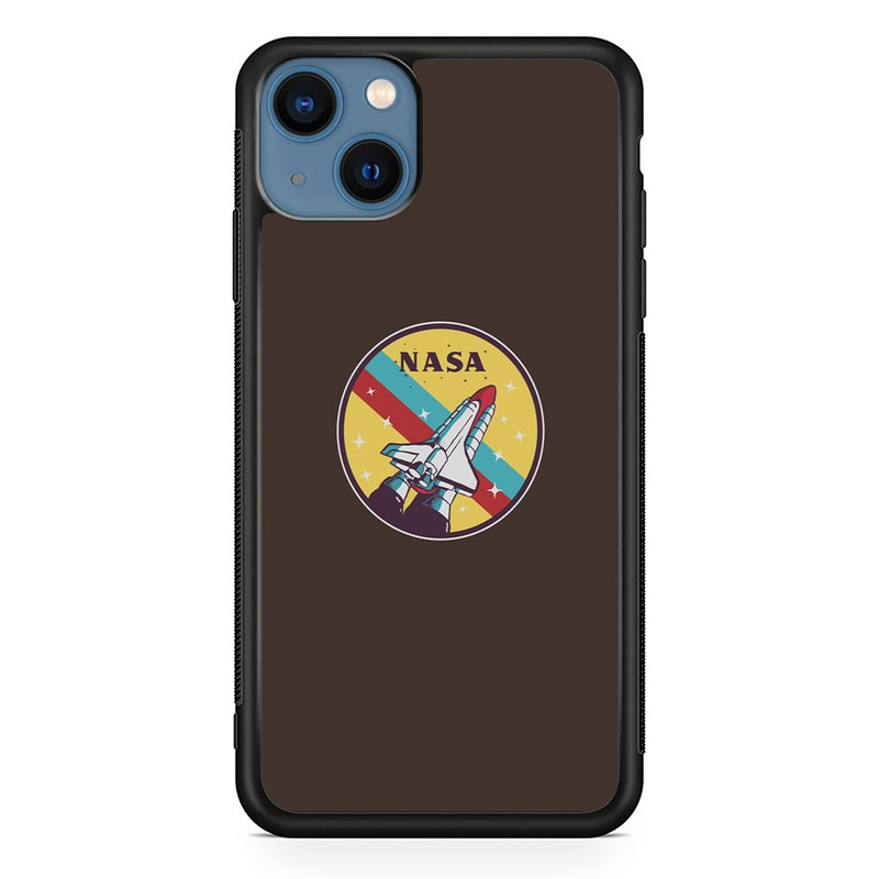 Nasa Dark Aircraft Icon iPhone 15 Plus Case