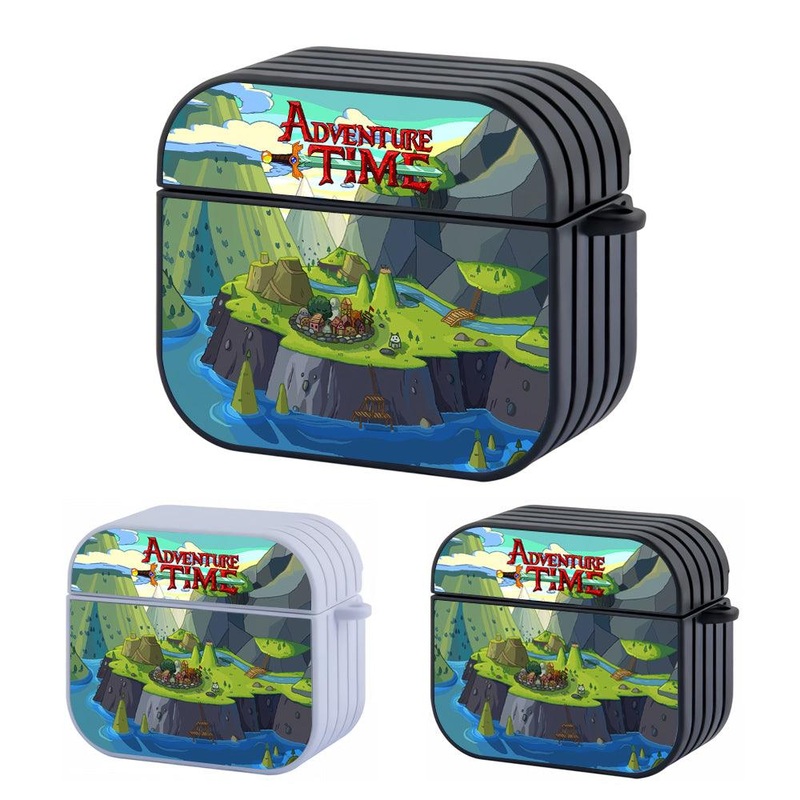 Adventure Time Land of The Legacy of Predecessors Hard Plastic Case Cover For Apple Airpods 3