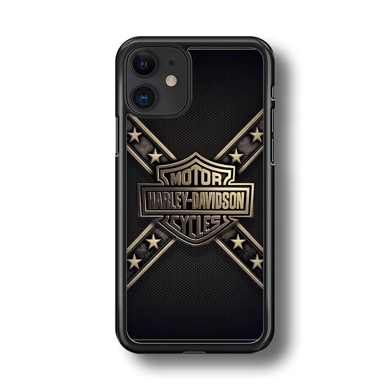 Harley Davidson Golden Star iPhone 11 Case