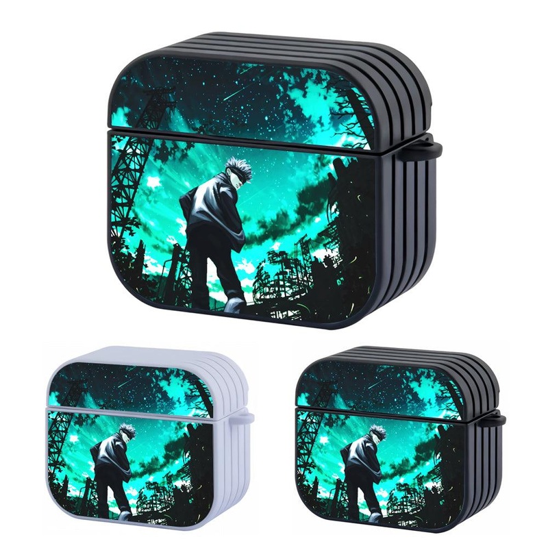 Jujutsu Kaisen Alone Through The Night Hard Plastic Case Cover For Apple Airpods 3