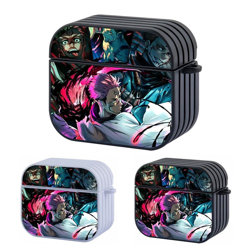 Jujutsu Kaisen Dismantling Technique from Sukuna Hard Plastic Case Cover For Apple Airpods 3