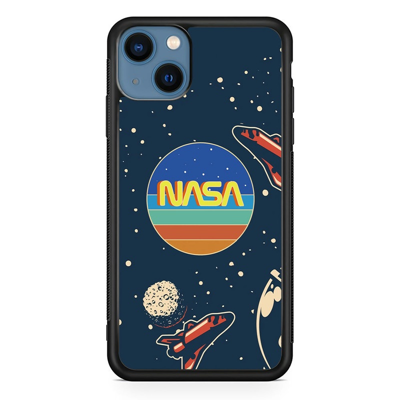 Nasa Retro Space iPhone 14 Case
