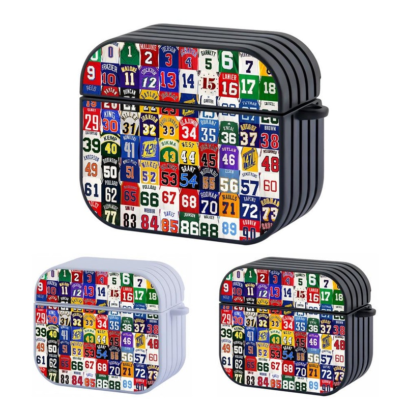 The Best Players Number NBA Legend Hard Plastic Case Cover For Apple Airpods 3