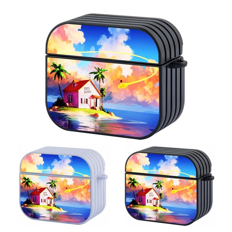 Dragon Ball Z Kame House Hard Plastic Case Cover For Apple Airpods 3