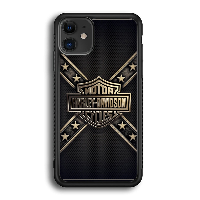 Harley Davidson Golden Star iPhone 12 Case