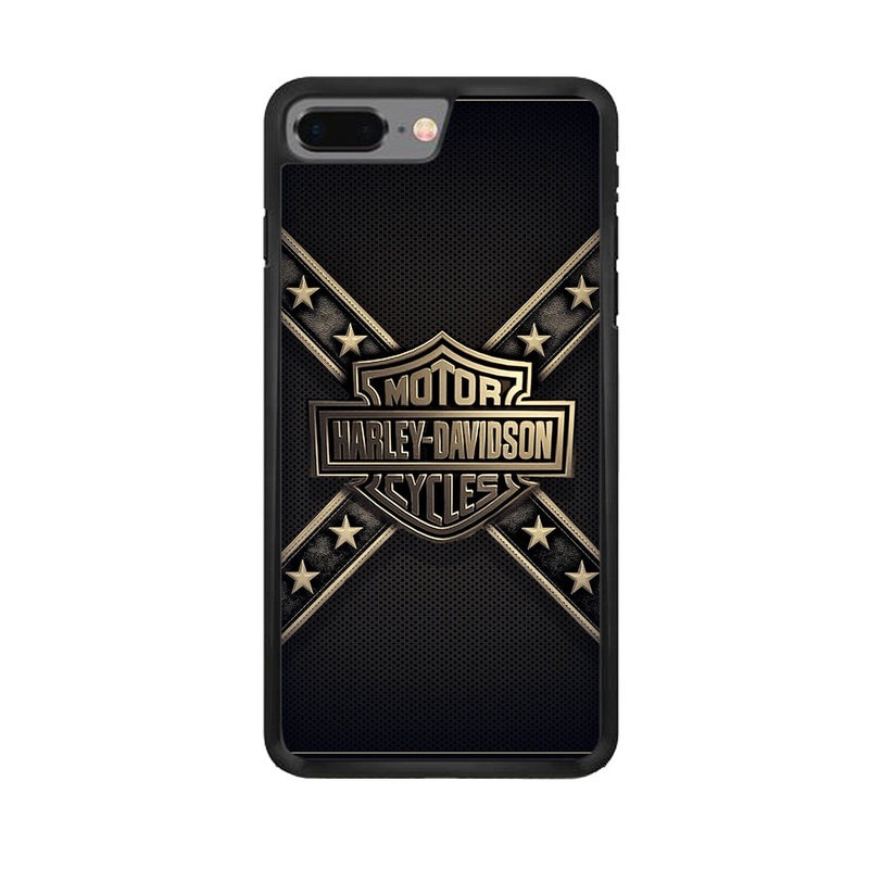Harley Davidson Golden Star iPhone 8 Plus Case