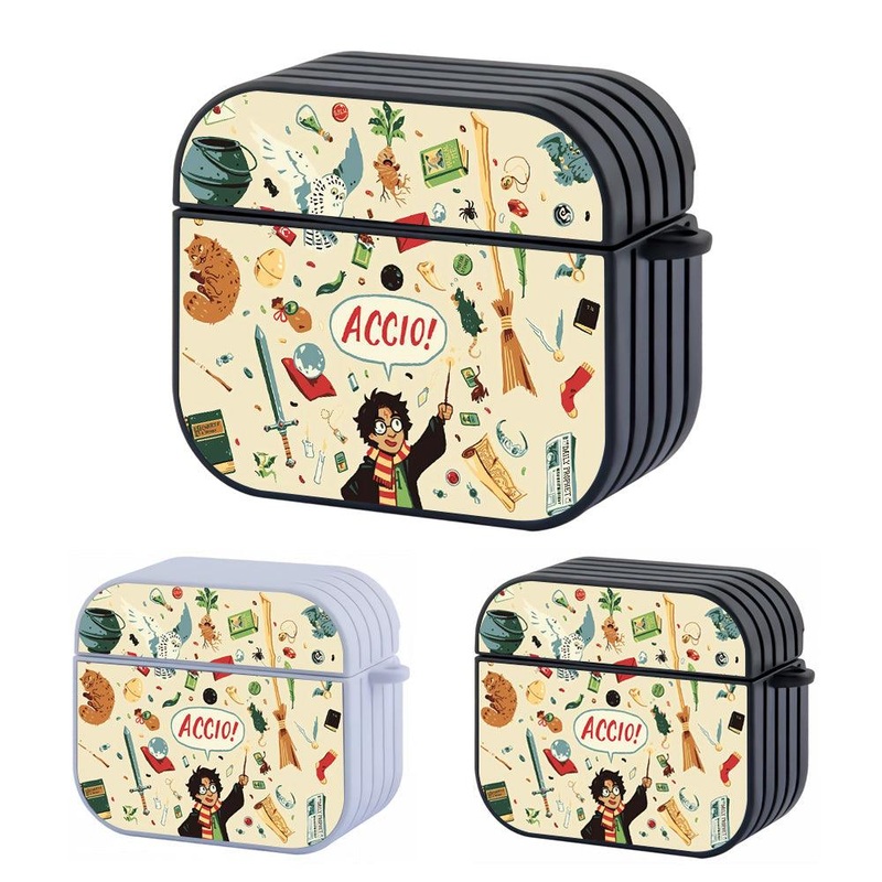 Harry Potter Cartoon Pattern Hard Plastic Case Cover For Apple Airpods 3