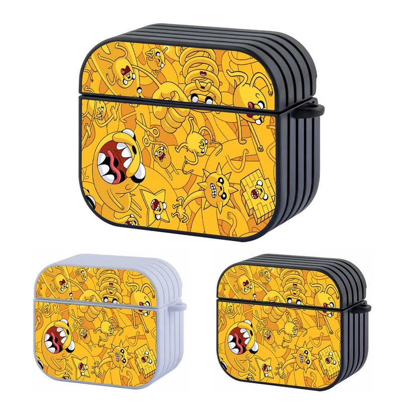 Jake the Dog Adventure Time Hard Plastic Case Cover For Apple Airpods 3
