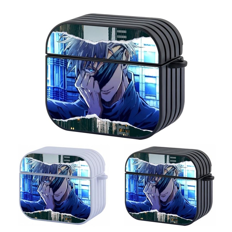 Jujutsu Kaisen Gojo Eye Secret Hard Plastic Case Cover For Apple Airpods 3