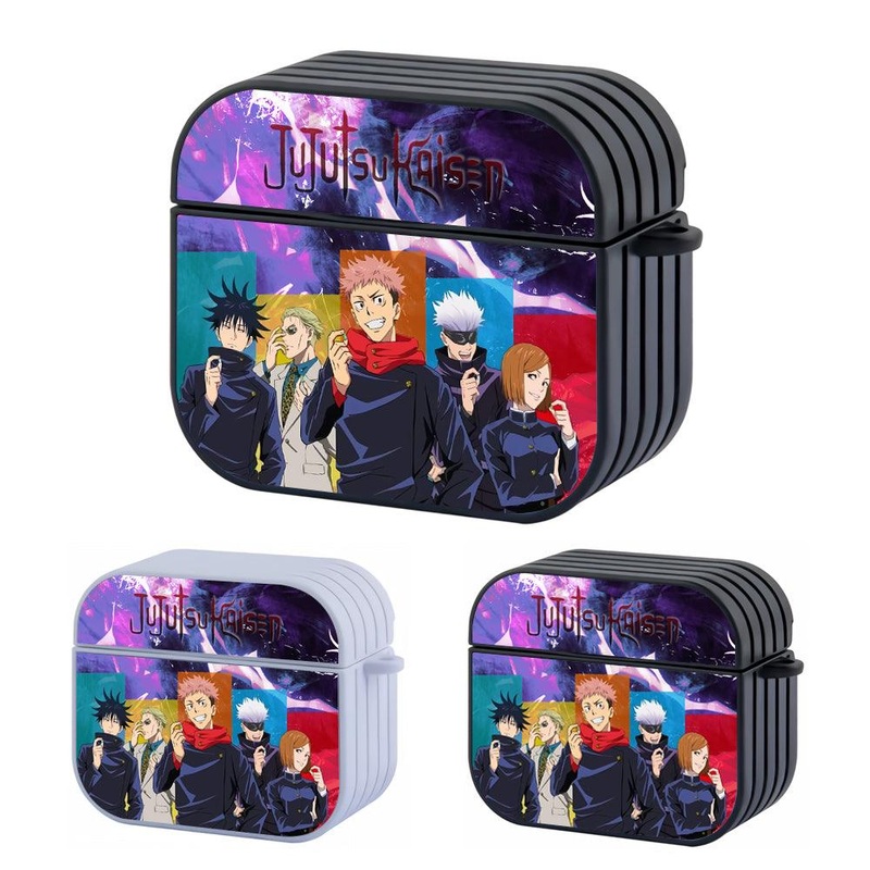 Jujutsu Kaisen Impressive Smile Hard Plastic Case Cover For Apple Airpods 3