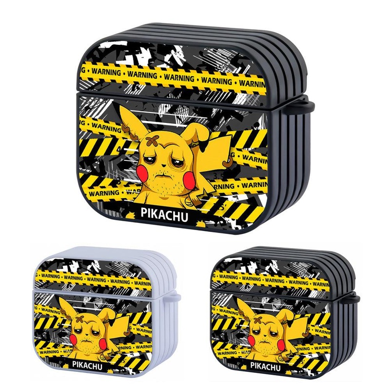 Pokemon Pikachu Wrong Catch Hard Plastic Case Cover For Apple Airpods 3