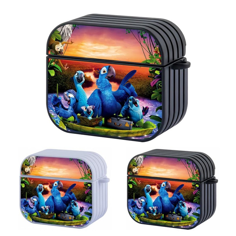 Rio 2 Film Poster Hard Plastic Case Cover For Apple Airpods 3