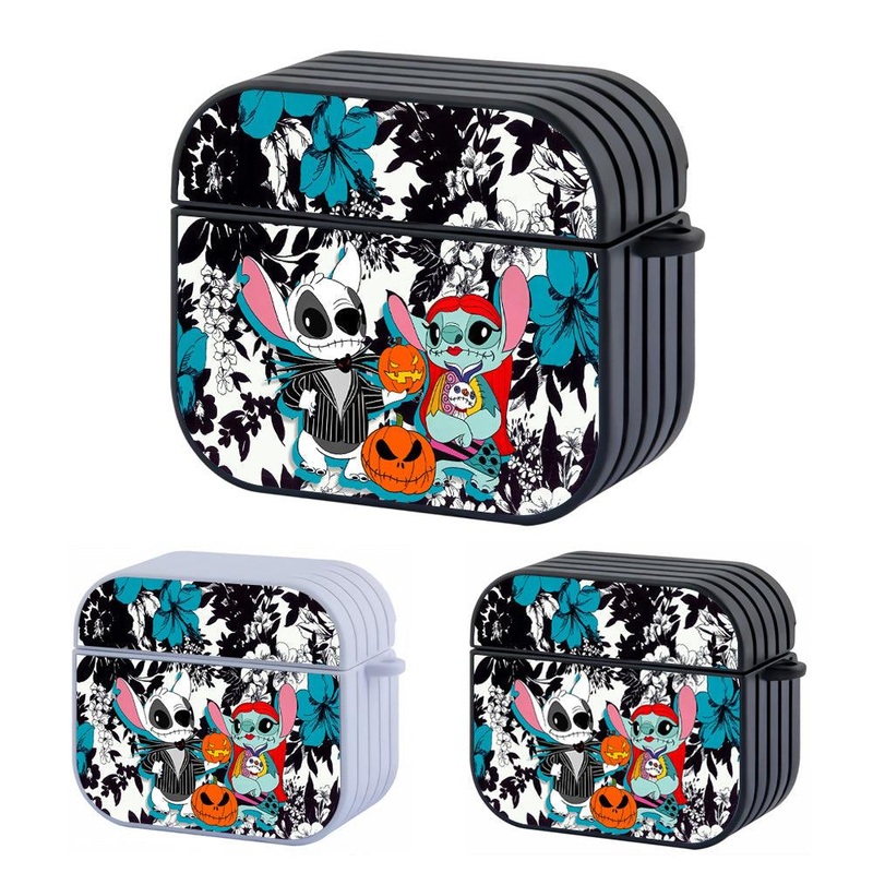 Stitch Bluish Costum for Halloween Hard Plastic Case Cover For Apple Airpods 3