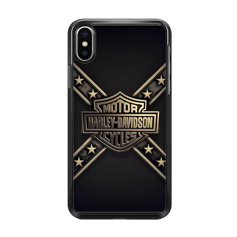 Harley Davidson Golden Star iPhone Xs Max Case