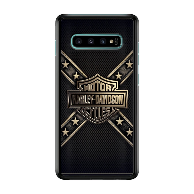 Harley Davidson Golden Star Samsung Galaxy S10 Plus Case