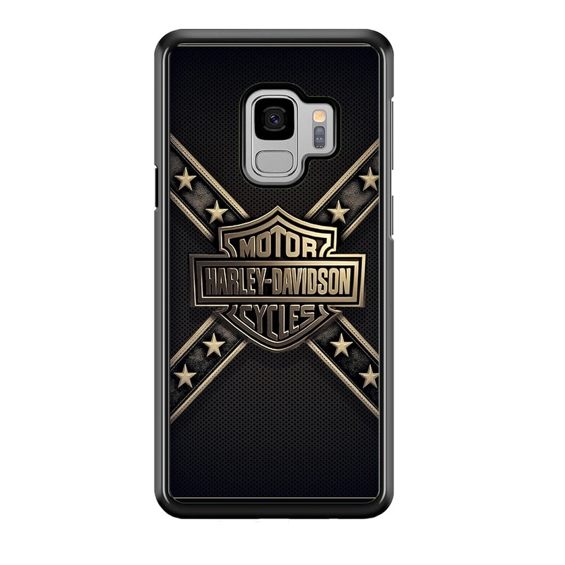 Harley Davidson Golden Star Samsung Galaxy S9 Case