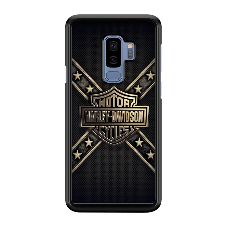 Harley Davidson Golden Star Samsung Galaxy S9 Plus Case