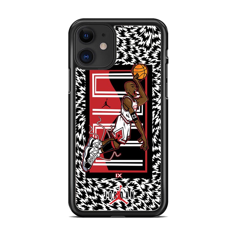 Air Jordan 23 Cartoon Signature iPhone 11 Case