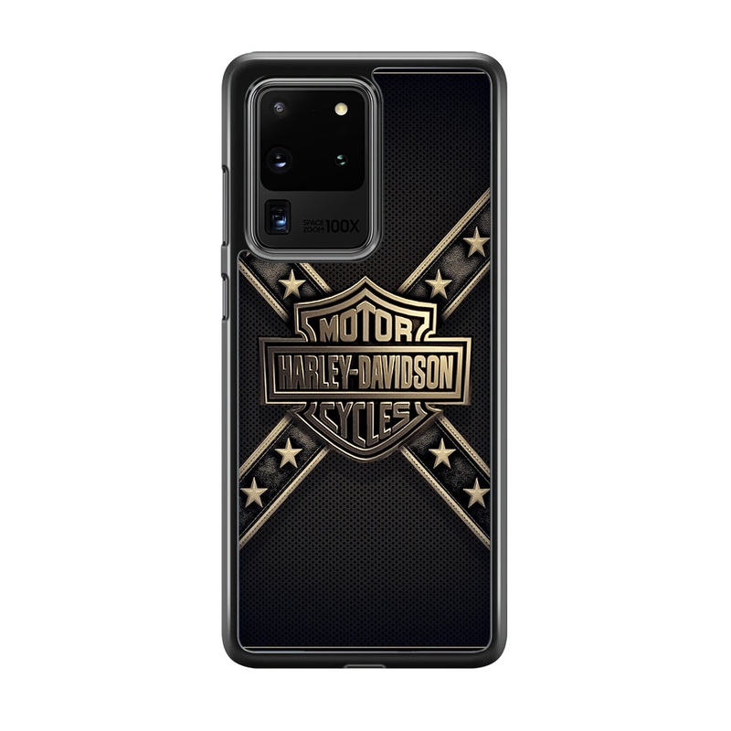 Harley Davidson Golden Star Samsung Galaxy S20 Ultra Case