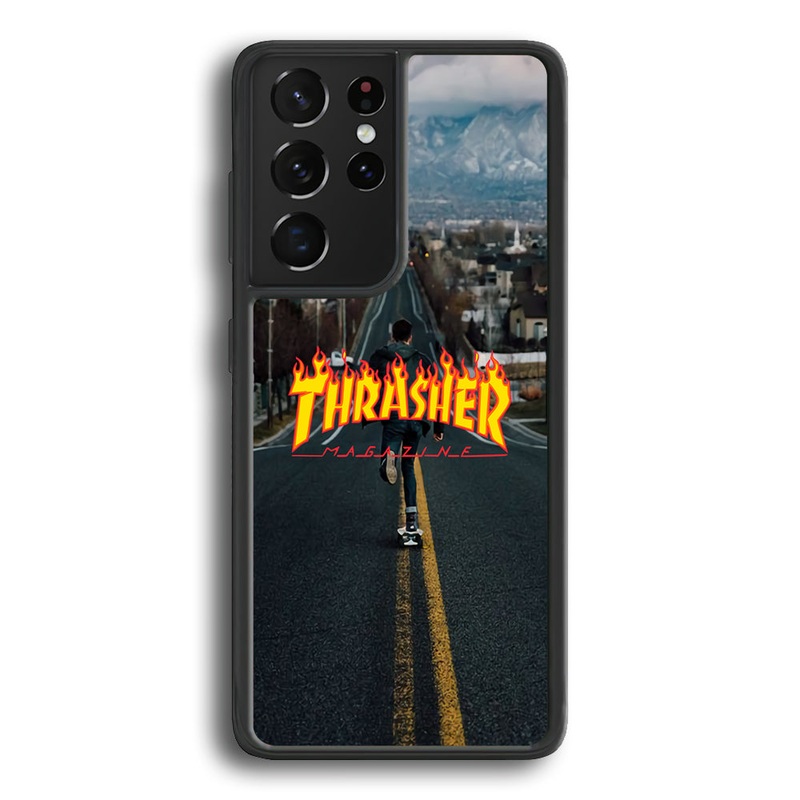 Thrasher Way of Skate Life Samsung Galaxy S21 Ultra Case