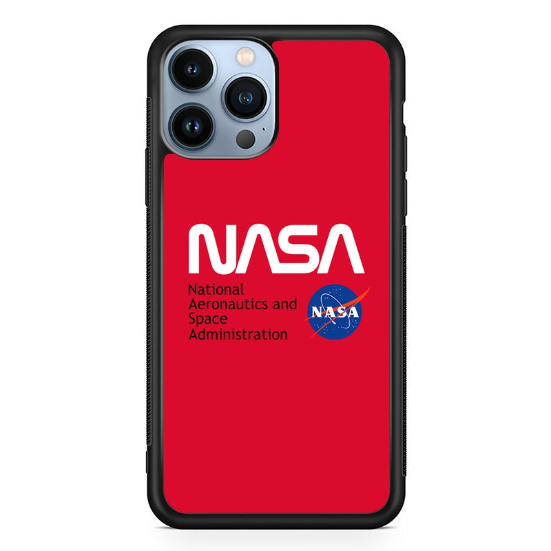 Nasa Red Authentic iPhone 13 Pro Max Case