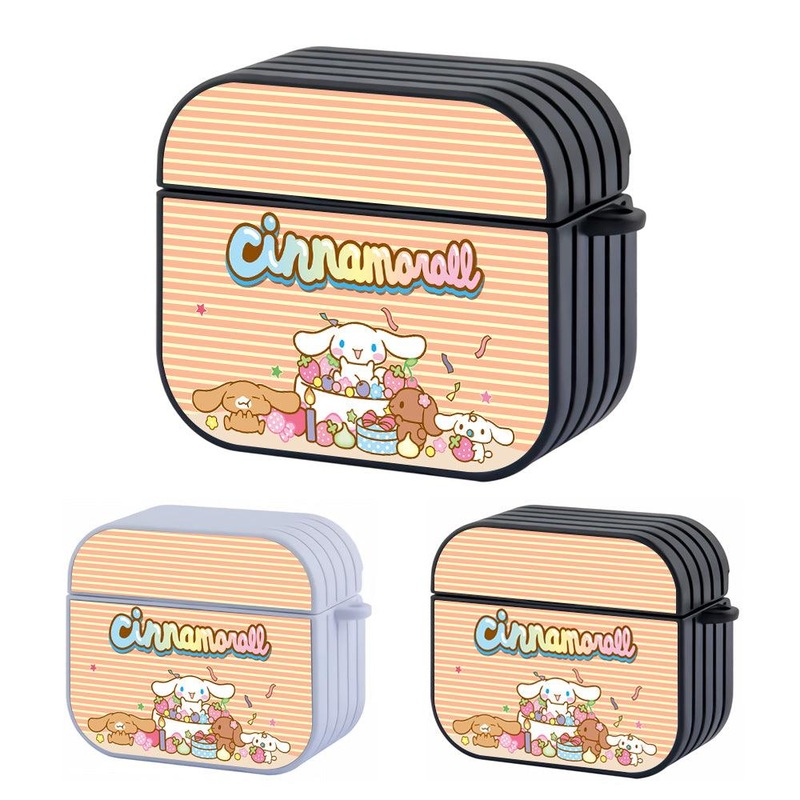 Cinnamoroll Big Meal Hard Plastic Case Cover For Apple Airpods 3