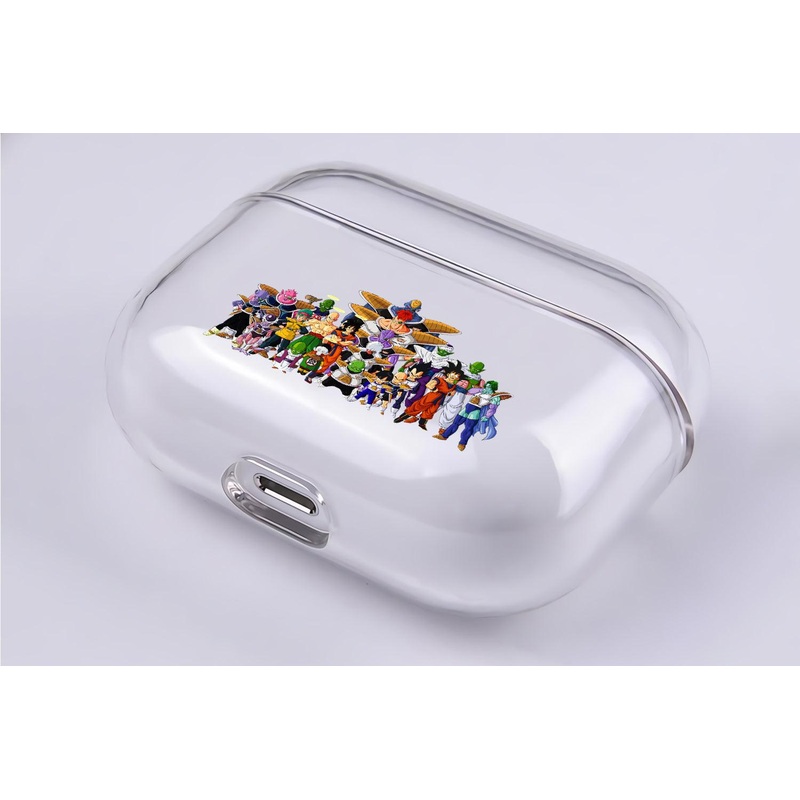 Dragon Ball Z All Character Protective Clear Case Cover For Apple Airpod Pro