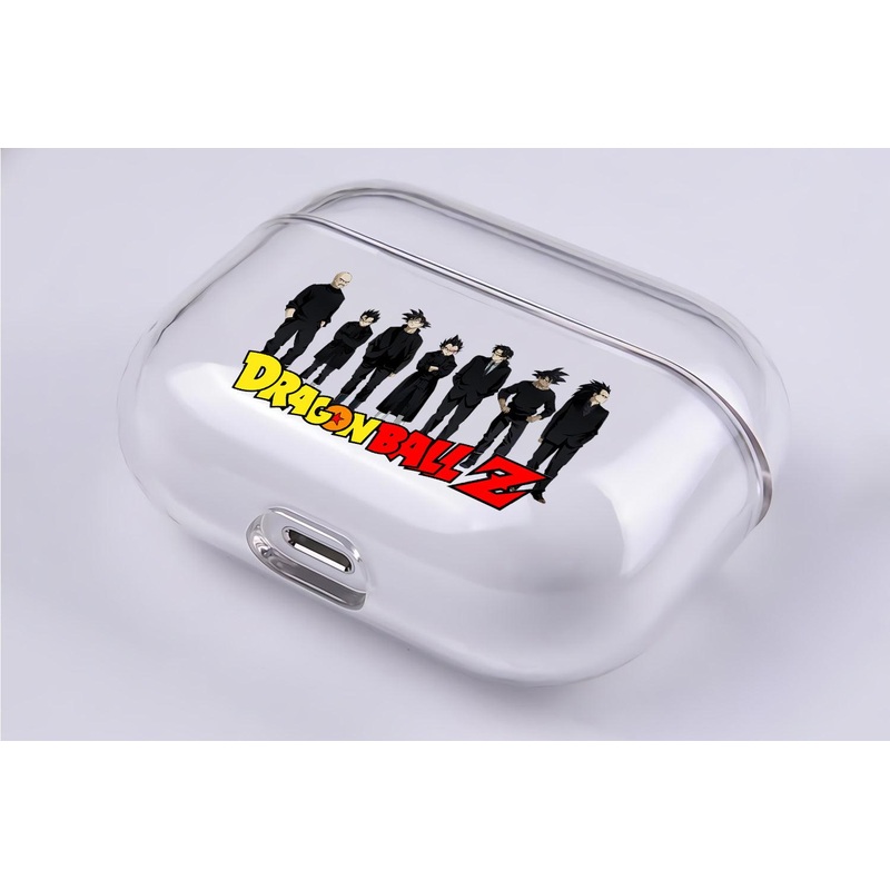 Dragon Ball Z Mafia Style Protective Clear Case Cover For Apple Airpod Pro