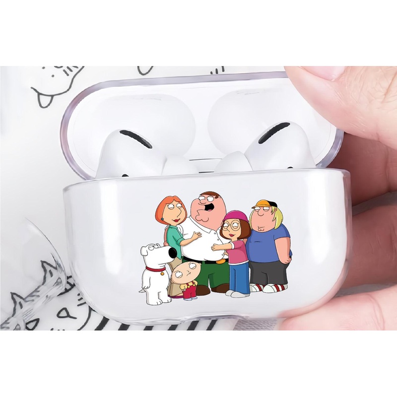 Family Guy Cartoon Protective Clear Case Cover For Apple Airpod Pro 2