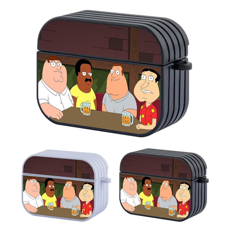 Family Guy Gentlemen at The Evening Meeting Hard Plastic Case Cover For Apple Airpods Pro 2