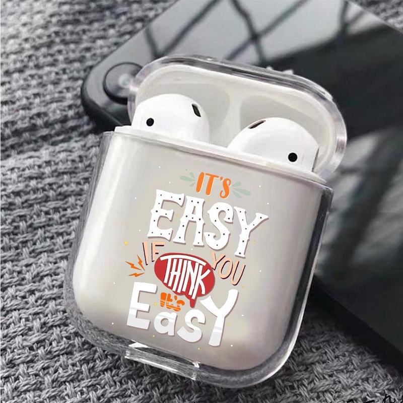 It’s Easy Protective Clear Case Cover For Apple Airpods