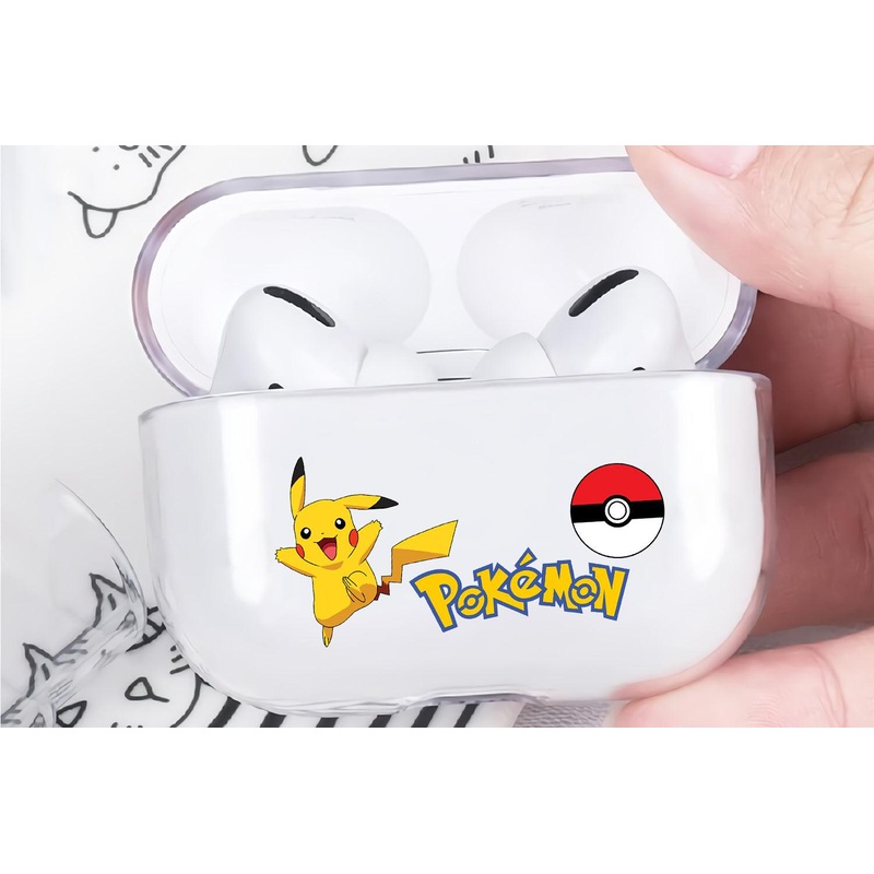 Pokemon Pikachu Protective Clear Case Cover For Apple Airpod Pro 2