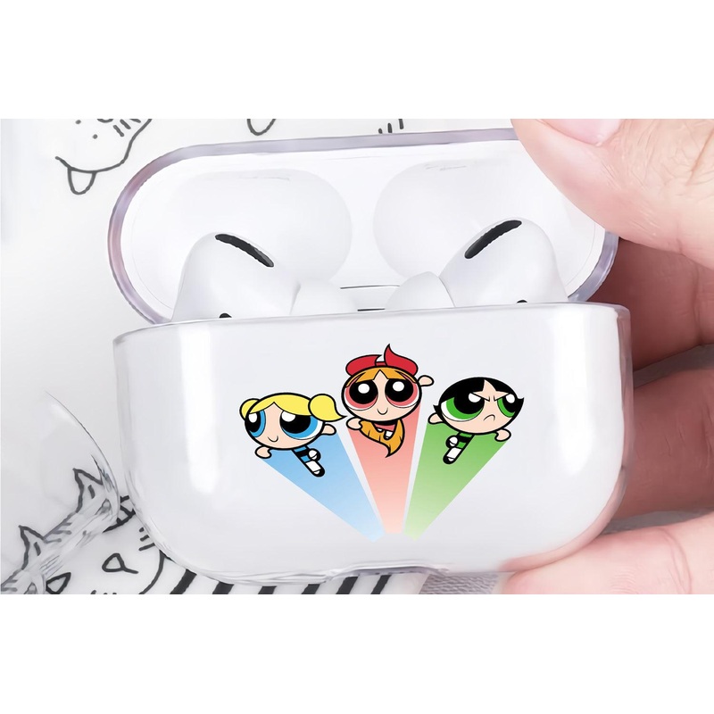 The Powerpuff Girls Protective Clear Case Cover For Apple Airpod Pro 2