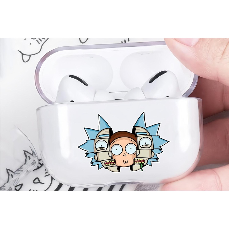 Total Rickall Protective Clear Case Cover For Apple Airpod Pro 2