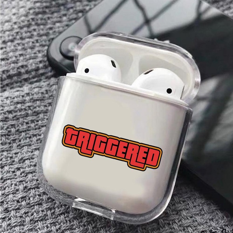 Triggered Protective Clear Case Cover For Apple Airpods