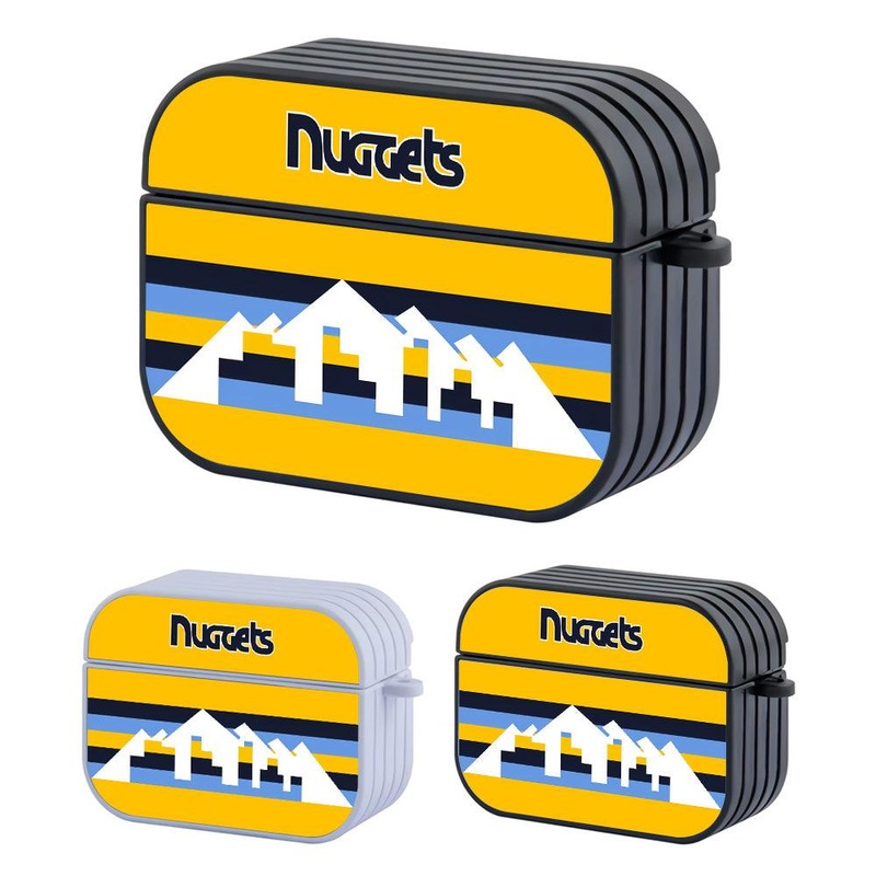 Denver Nuggets Part of Yellow Jersey Hard Plastic Case Cover For Apple Airpods Pro 2
