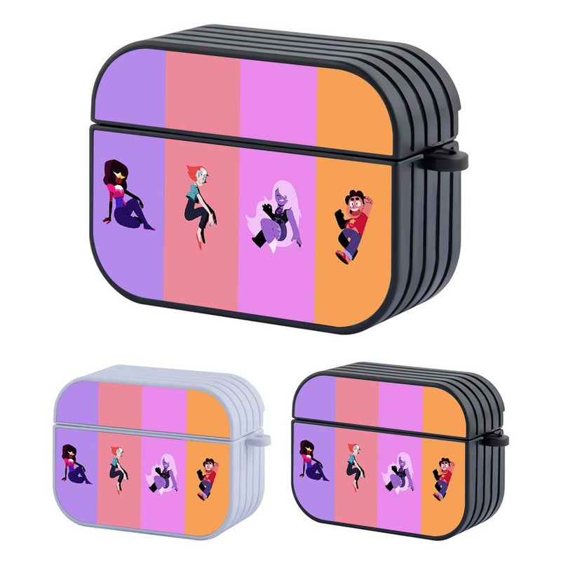 Steven Universe Color Block of Aura Hard Plastic Case Cover For Apple Airpods Pro 2