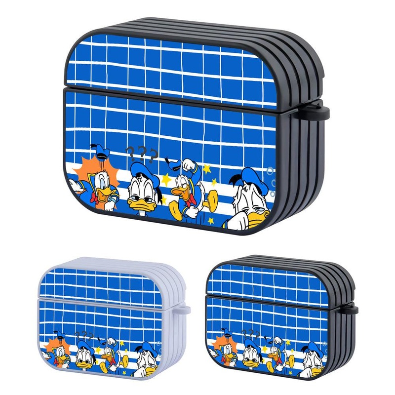 Donald Duck The Expression of Madness Hard Plastic Case Cover For Apple Airpods Pro 2
